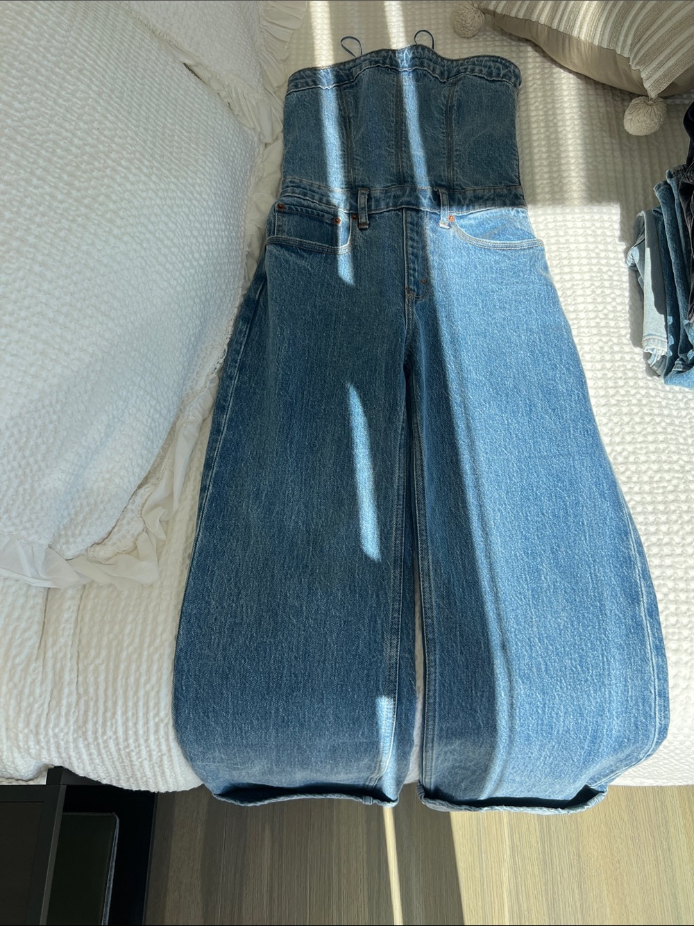 Women's Abercrombie Denim Jumpsuit